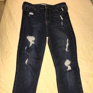 High Waisted Hollister Jeans